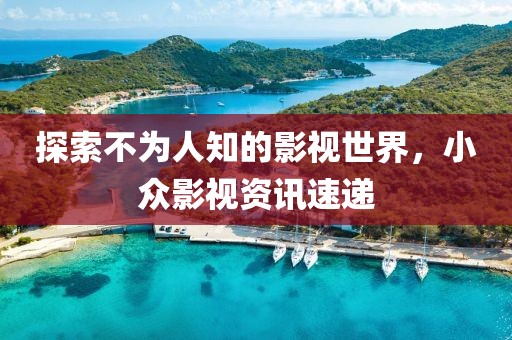 探索不为人知的影视世界，小众影视资讯速递