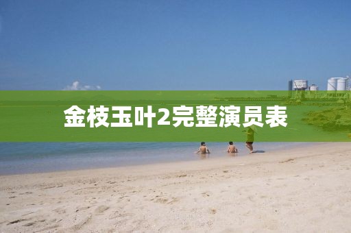 金枝玉叶2完整演员表