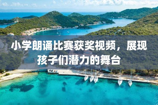 小学朗诵比赛获奖视频，展现孩子们潜力的舞台