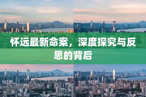 怀远最新命案，深度探究与反思的背后