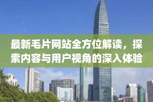 最新毛片网站全方位解读，探索内容与用户视角的深入体验