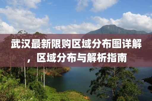 武汉最新限购区域分布图详解，区域分布与解析指南