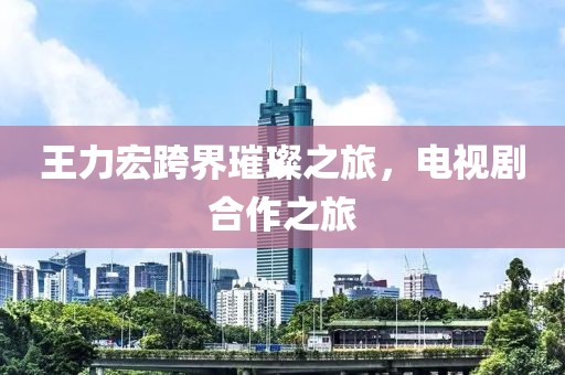 王力宏跨界璀璨之旅，电视剧合作之旅