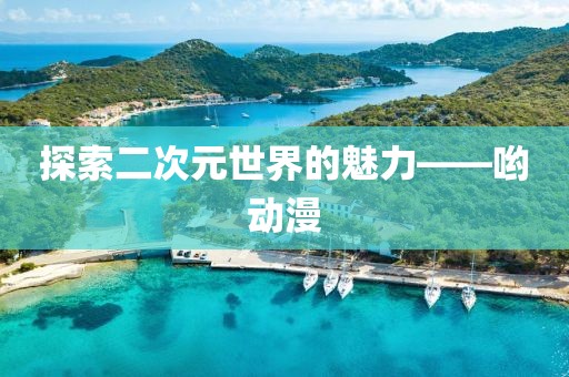 探索二次元世界的魅力——哟动漫