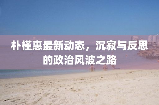 朴槿惠最新动态，沉寂与反思的政治风波之路