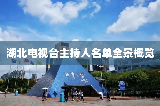 湖北电视台主持人名单全景概览