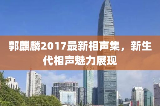 郭麒麟2017最新相声集，新生代相声魅力展现
