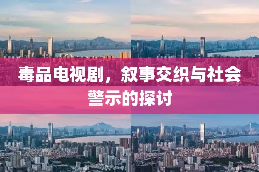 毒品电视剧，叙事交织与社会警示的探讨