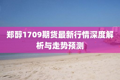 郑醇1709期货最新行情深度解析与走势预测