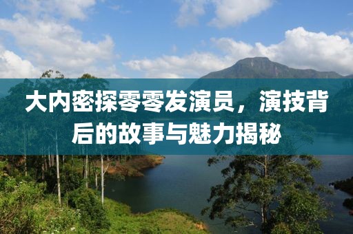 大内密探零零发演员，演技背后的故事与魅力揭秘
