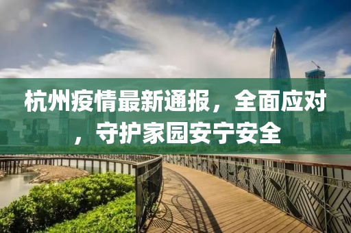 杭州疫情最新通报，全面应对，守护家园安宁安全