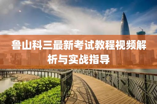 鲁山科三最新考试教程视频解析与实战指导