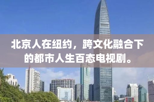 北京人在纽约，跨文化融合下的都市人生百态电视剧。