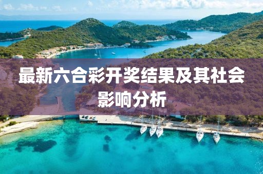 最新六合彩开奖结果及其社会影响分析