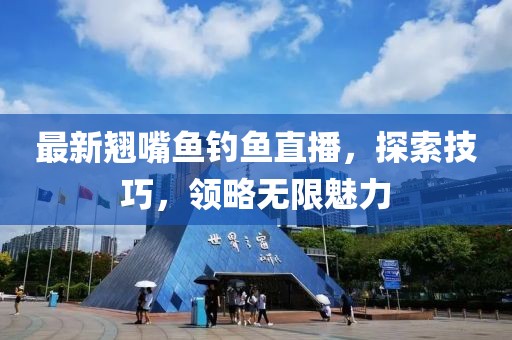 最新翘嘴鱼钓鱼直播，探索技巧，领略无限魅力