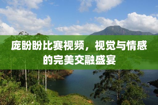 庞盼盼比赛视频，视觉与情感的完美交融盛宴