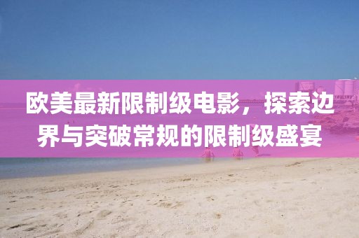 欧美最新限制级电影，探索边界与突破常规的限制级盛宴