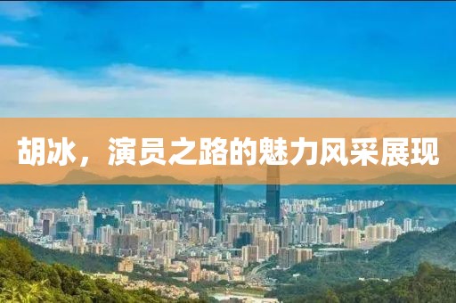 胡冰，演员之路的魅力风采展现
