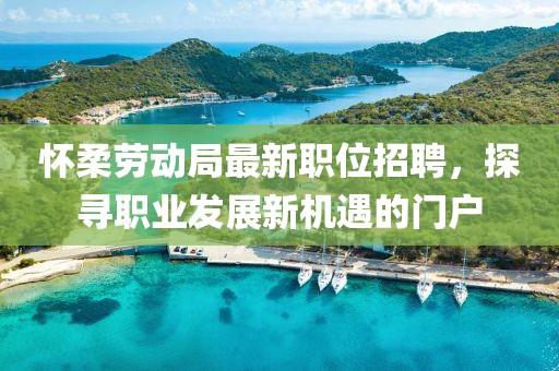 怀柔劳动局最新职位招聘，探寻职业发展新机遇的门户