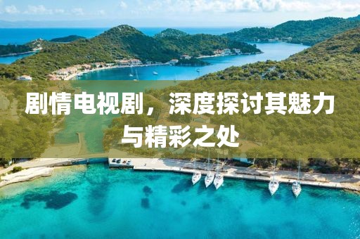 剧情电视剧，深度探讨其魅力与精彩之处