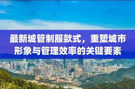 最新城管制服款式，重塑城市形象与管理效率的关键要素