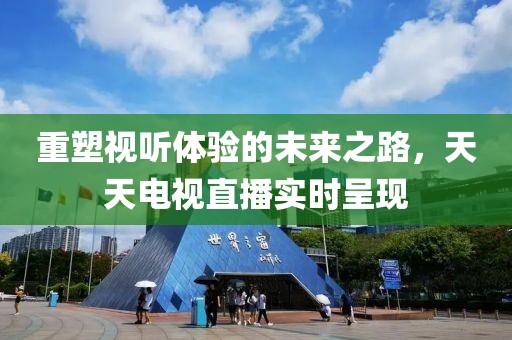 重塑视听体验的未来之路，天天电视直播实时呈现