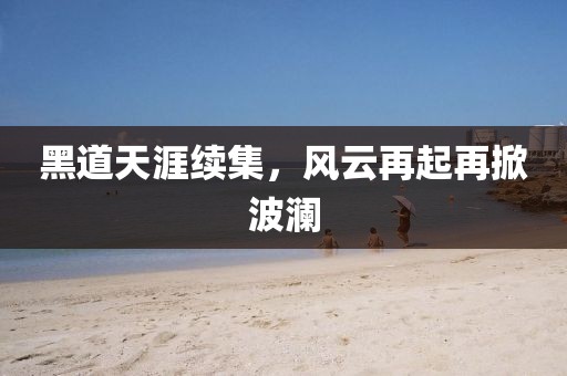 黑道天涯续集，风云再起再掀波澜