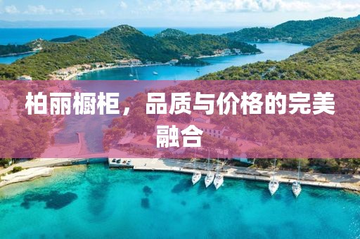 柏丽橱柜，品质与价格的完美融合