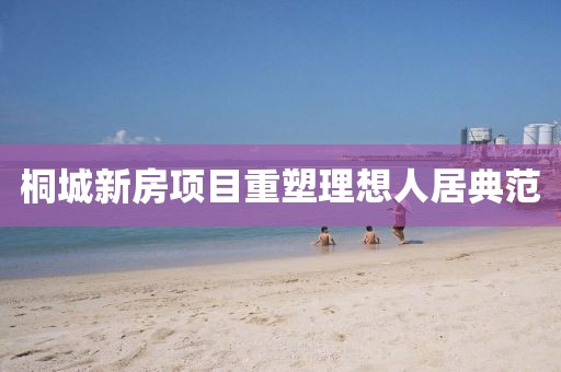 桐城新房项目重塑理想人居典范