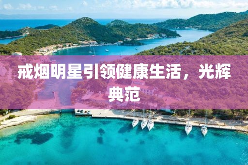 戒烟明星引领健康生活，光辉典范