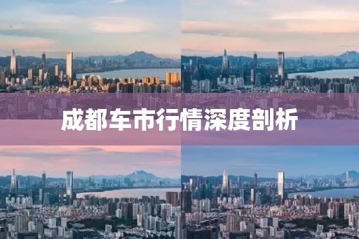 成都车市行情深度剖析