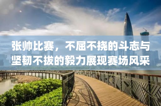 张帅比赛，不屈不挠的斗志与坚韧不拔的毅力展现赛场风采