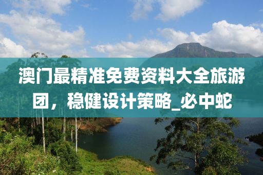澳门最精准免费资料大全旅游团，稳健设计策略_必中蛇