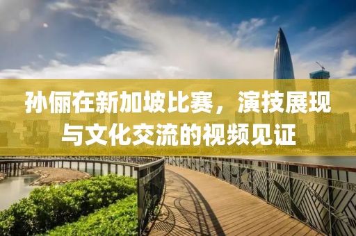 孙俪在新加坡比赛，演技展现与文化交流的视频见证