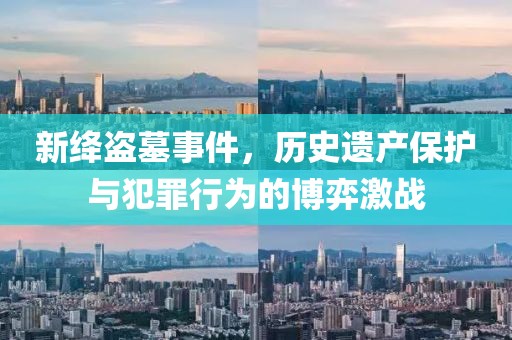 新绛盗墓事件，历史遗产保护与犯罪行为的博弈激战