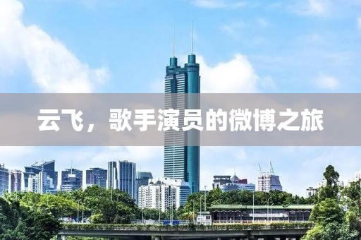 云飞，歌手演员的微博之旅