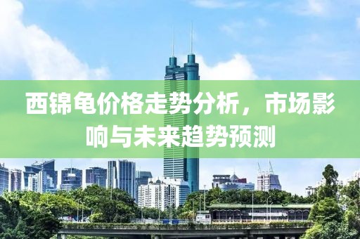 西锦龟价格走势分析，市场影响与未来趋势预测