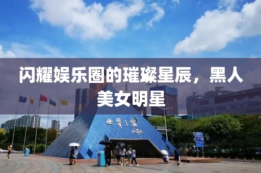 闪耀娱乐圈的璀璨星辰，黑人美女明星