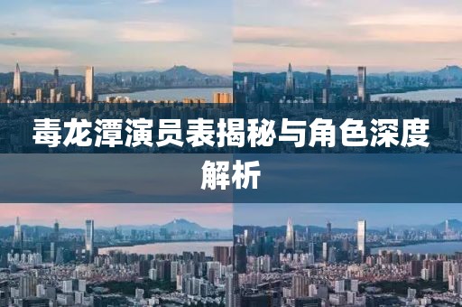 毒龙潭演员表揭秘与角色深度解析