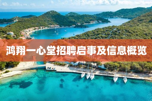 鸿翔一心堂招聘启事及信息概览