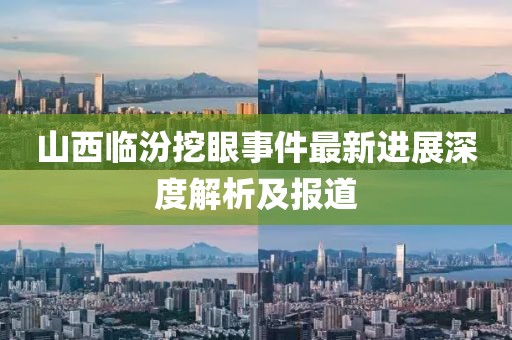 山西临汾挖眼事件最新进展深度解析及报道