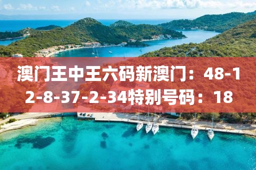 澳门王中王六码新澳门：48-12-8-37-2-34特别号码：18