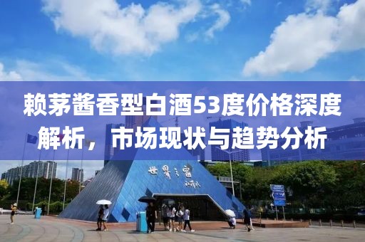 赖茅酱香型白酒53度价格深度解析，市场现状与趋势分析