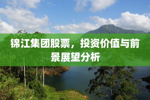 锦江集团股票，投资价值与前景展望分析