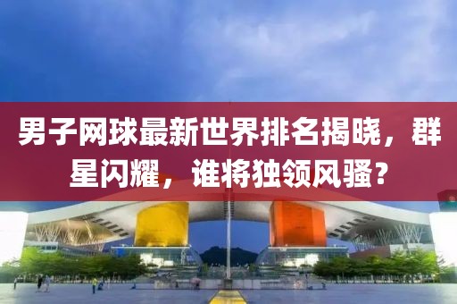 男子网球最新世界排名揭晓，群星闪耀，谁将独领风骚？