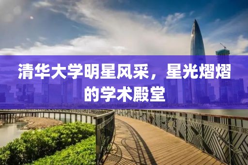 清华大学明星风采，星光熠熠的学术殿堂