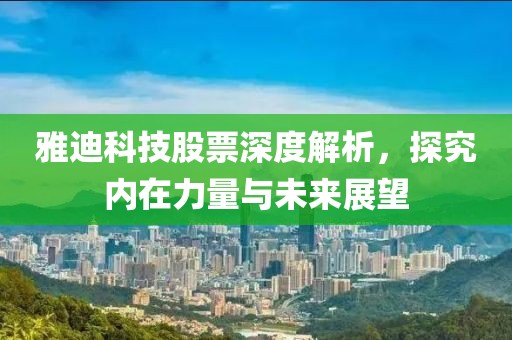 雅迪科技股票深度解析，探究内在力量与未来展望