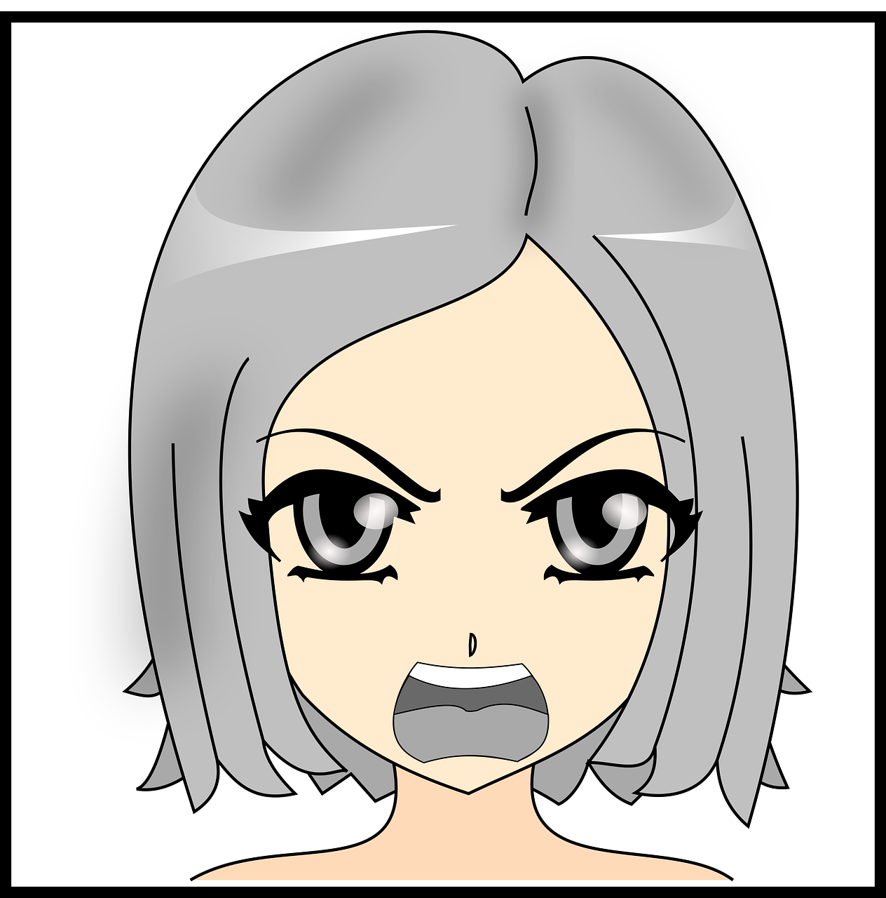 二次元动漫少女绘画教程,步入二次元世界的步骤指南