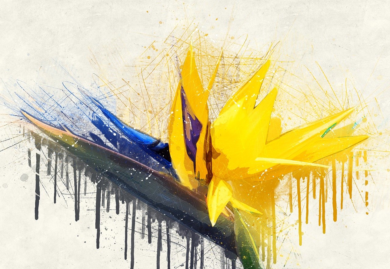 最新写意花鸟画作品,艺术之美的绽放